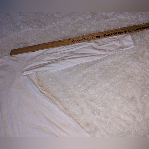 George Men's white long sleeve t-shirt - Picture 2 of 11